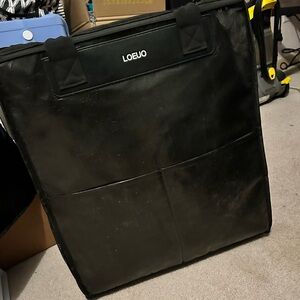 Large reusable Grocery Bag on wheels, foldable rolling tote bag with detachable